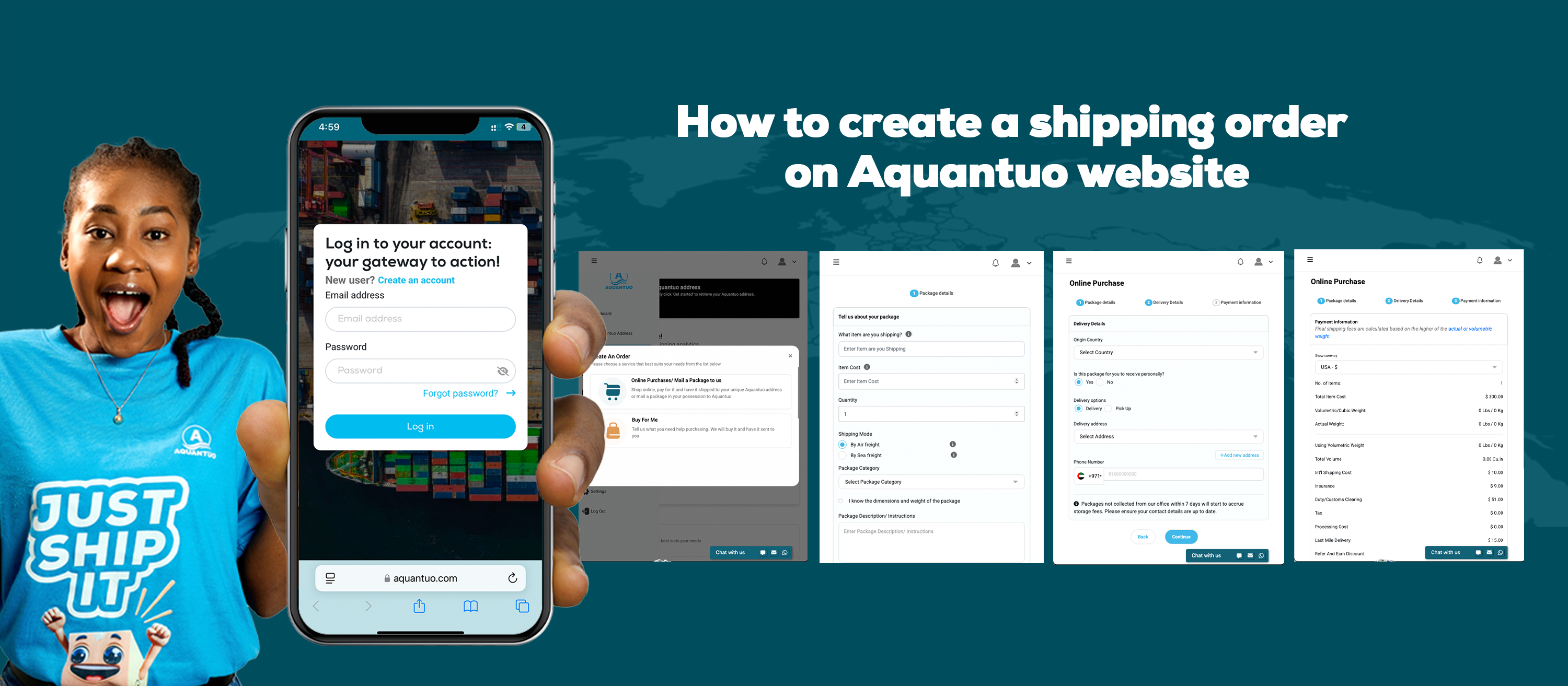 From “Creating a shipping order” to “Package delivered” in 6 Stylish Moves